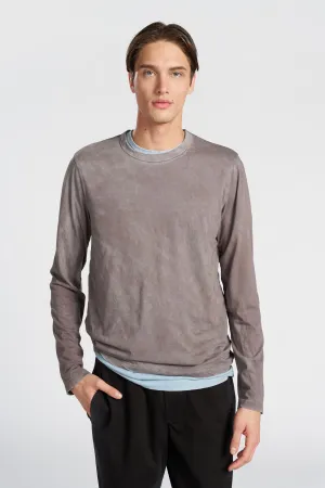 Fashion-Ready Classic Crew Long Sleeve Shirt