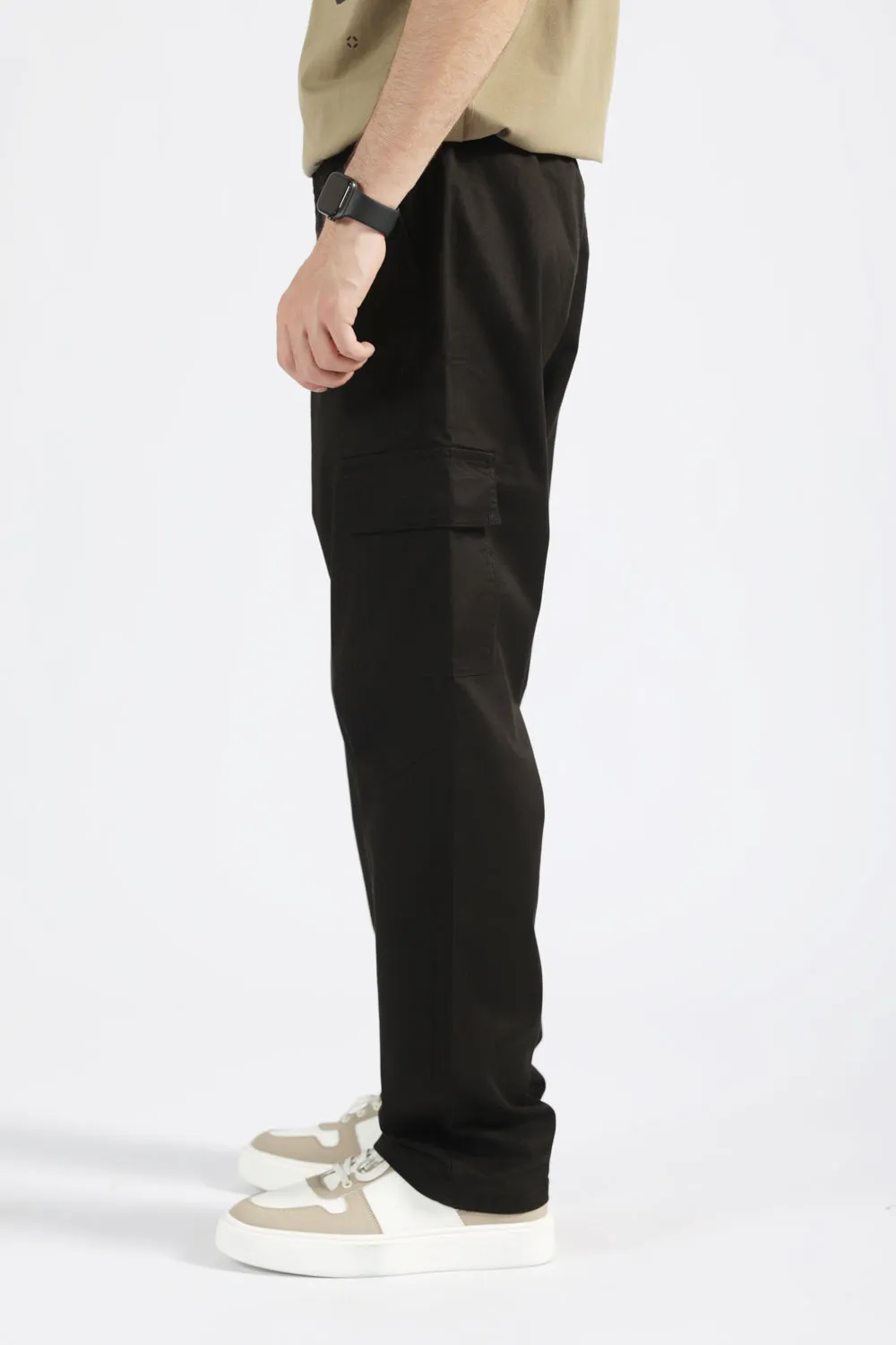 Moisture Wicking Fabric Neutral Style ORIGINAL STRAIGHT FIT CARGO TROUSER