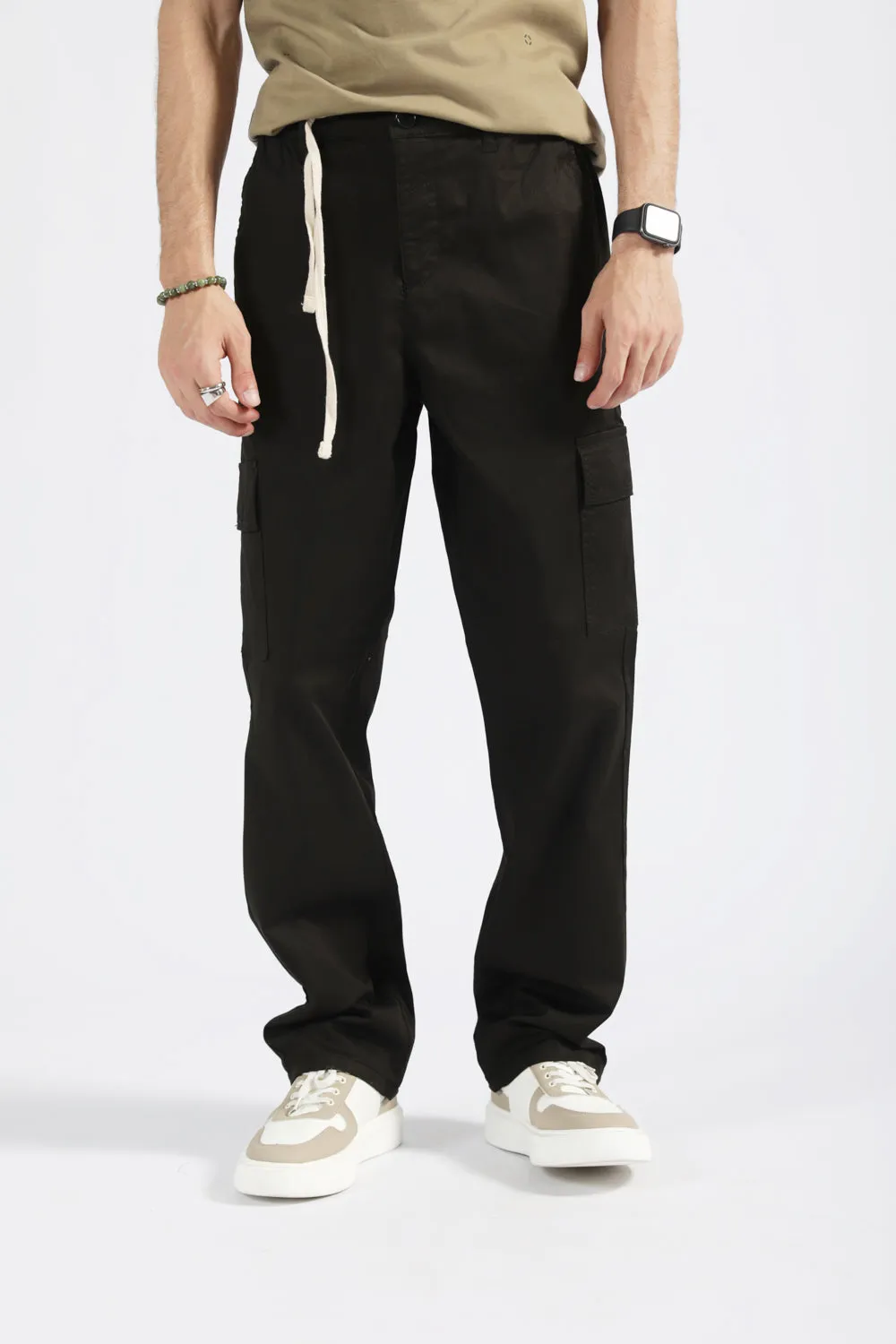 Wrinkle-Resistant ORIGINAL STRAIGHT FIT CARGO TROUSER