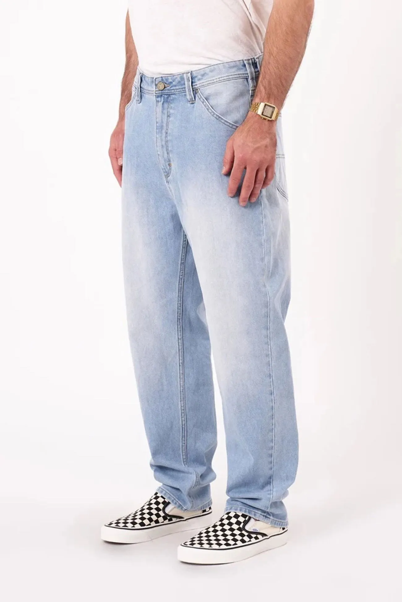City Walk Comfy Weekend Getaway Simple Fashion A4 Taper Jean Colin