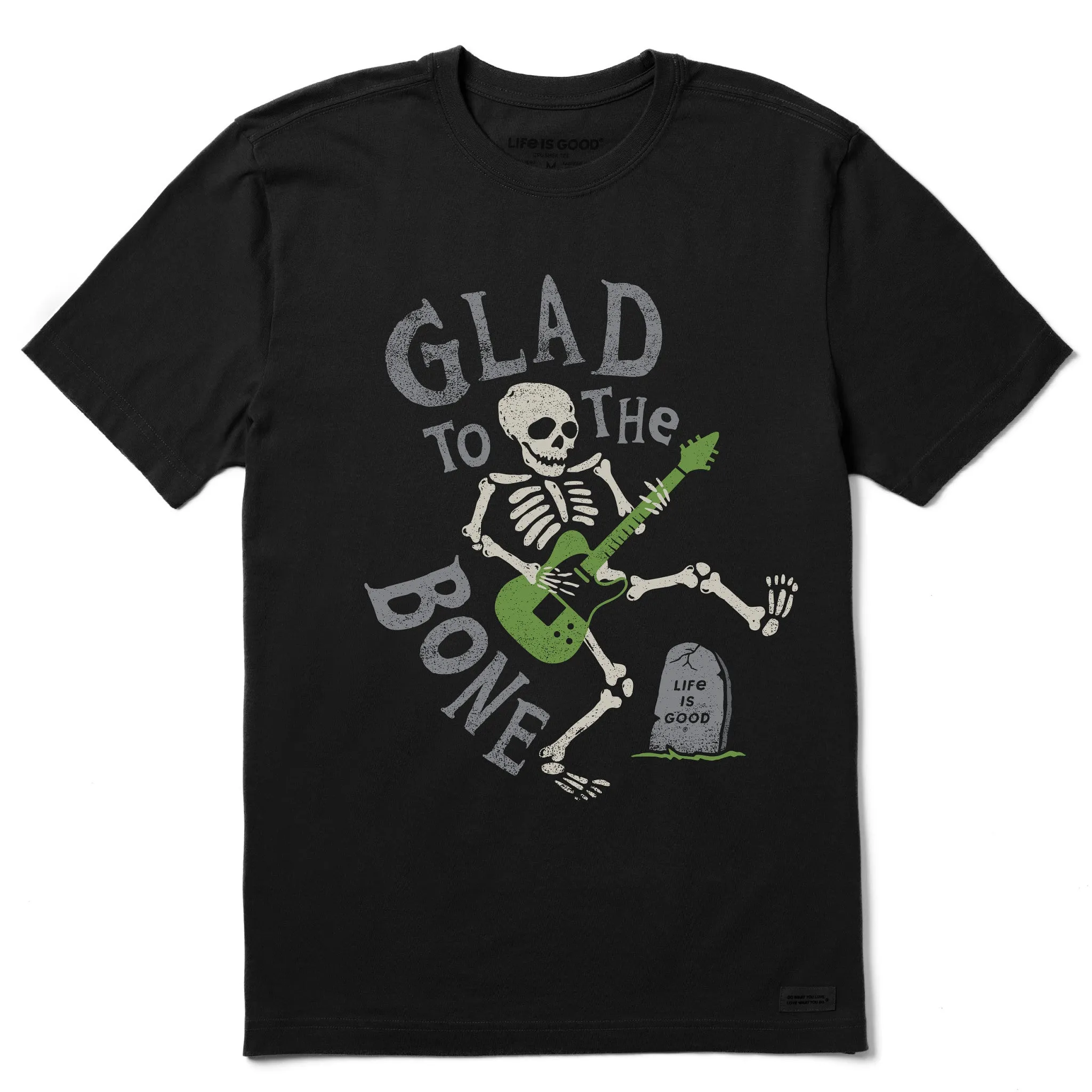 Men's Glad to the Bone Short Sleeve Crusher Tee Minimalist Style