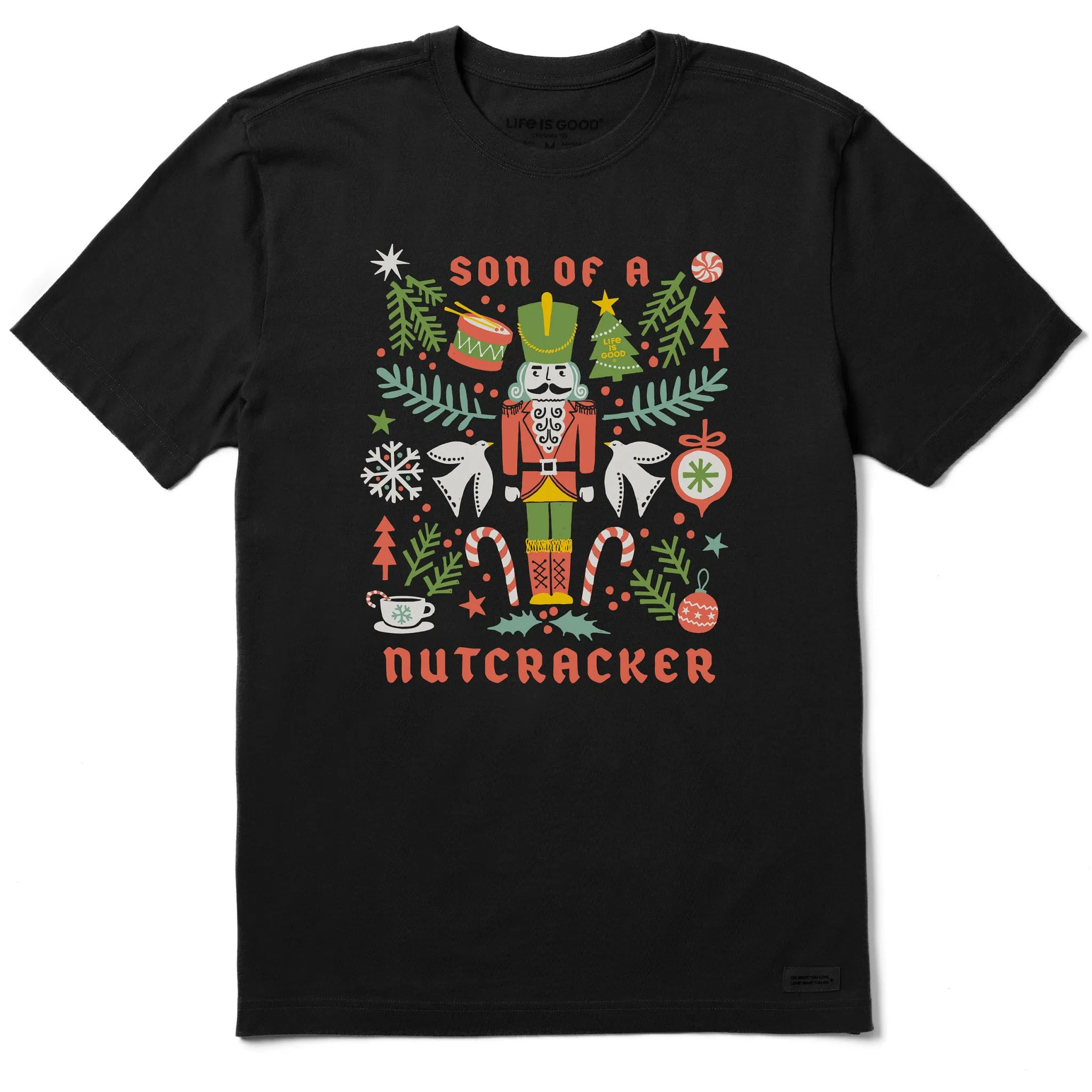 Men's Son of a Nutcracker Short Sleeve Crusher Tee Cozy Waistband
