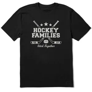 Men's Hockey Families Short Sleeve Tee Quality Fabric