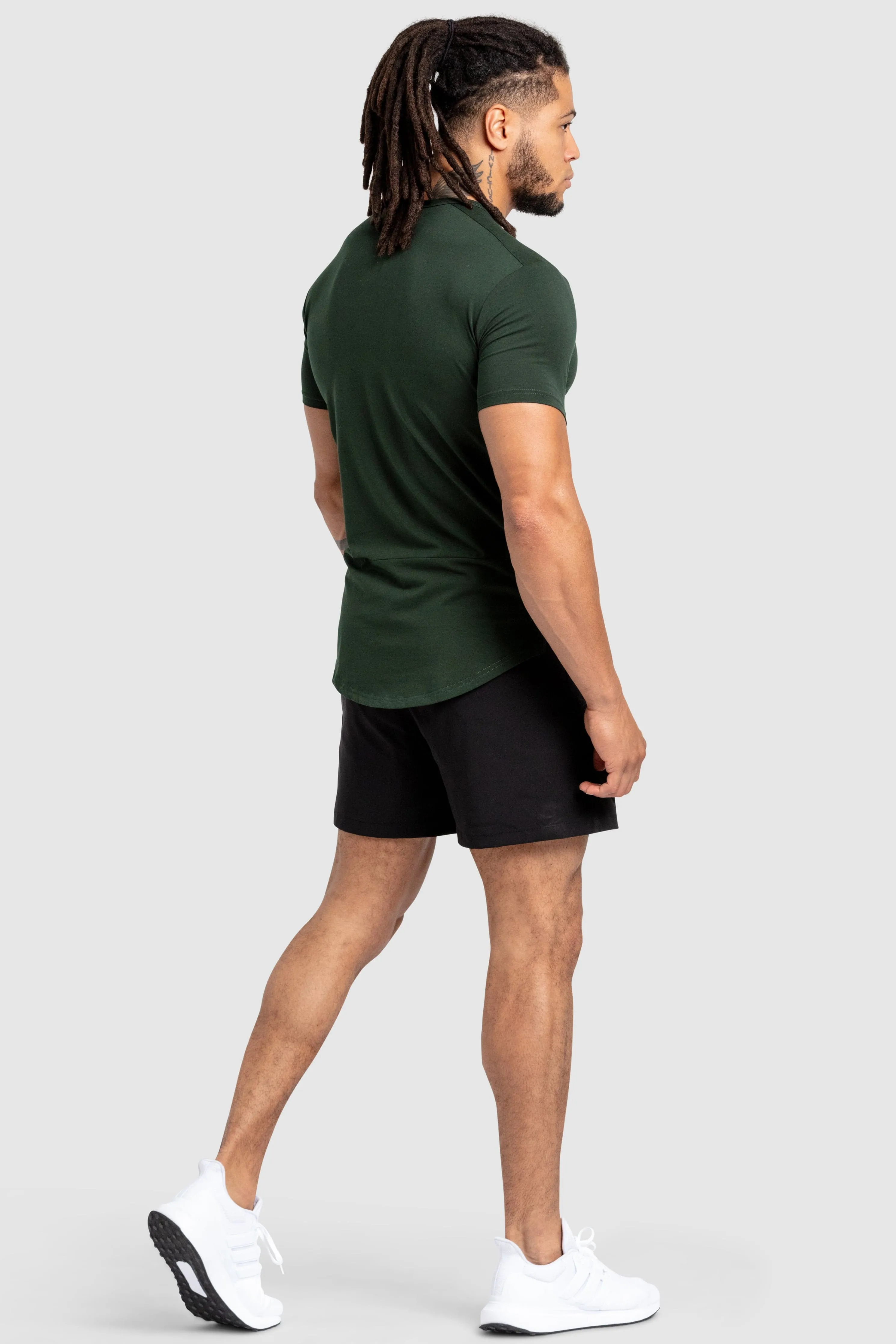 Leave Your Mark Drop Tee - Forest Green Cozy Wear