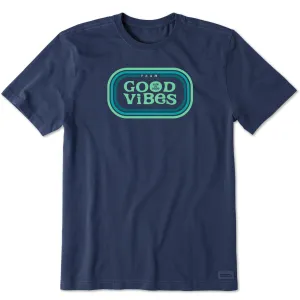 Men's Team Good Vibes Short Sleeve Crusher Tee Flexible Waist