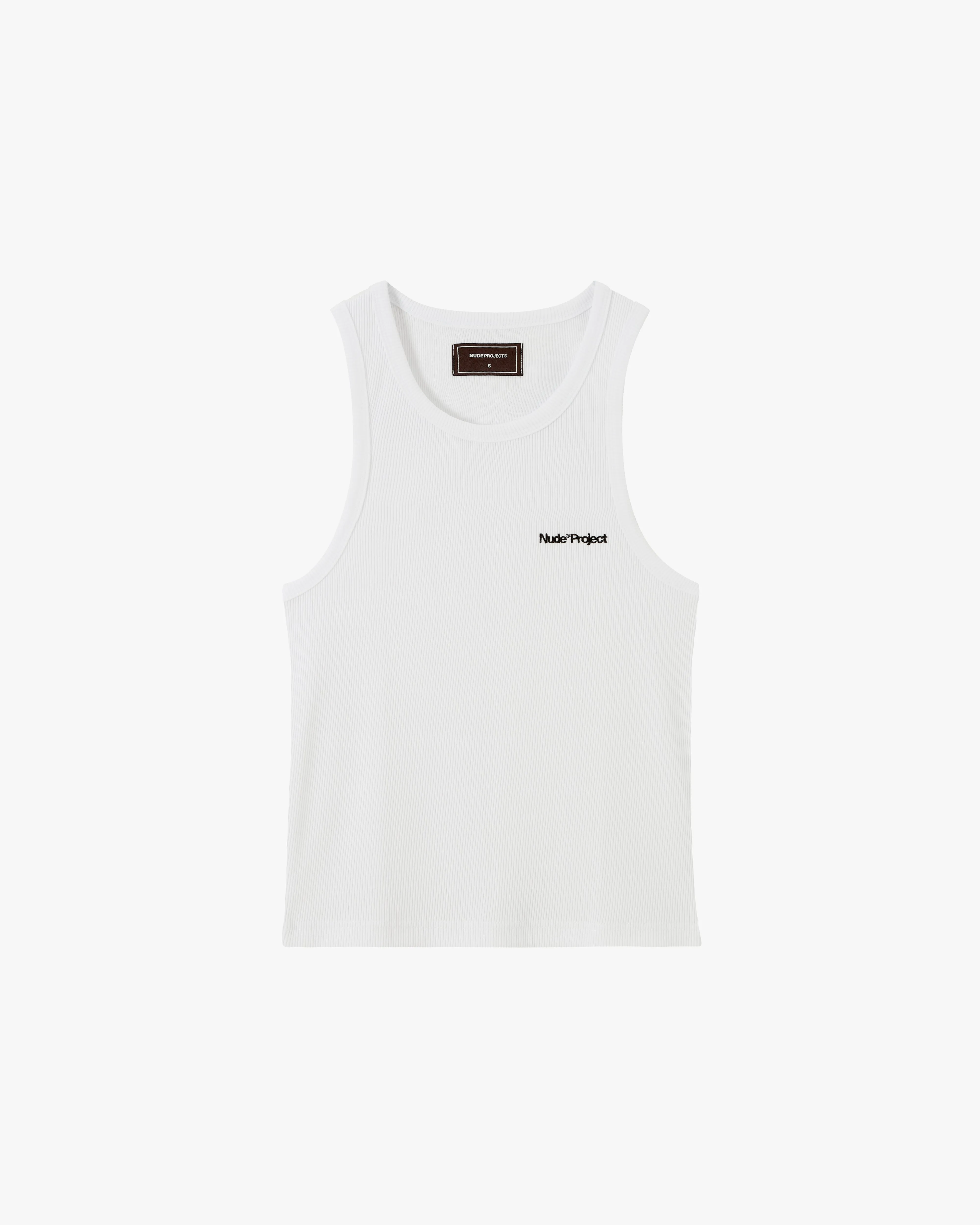 Basic Tank Top Black/White Cool and casual