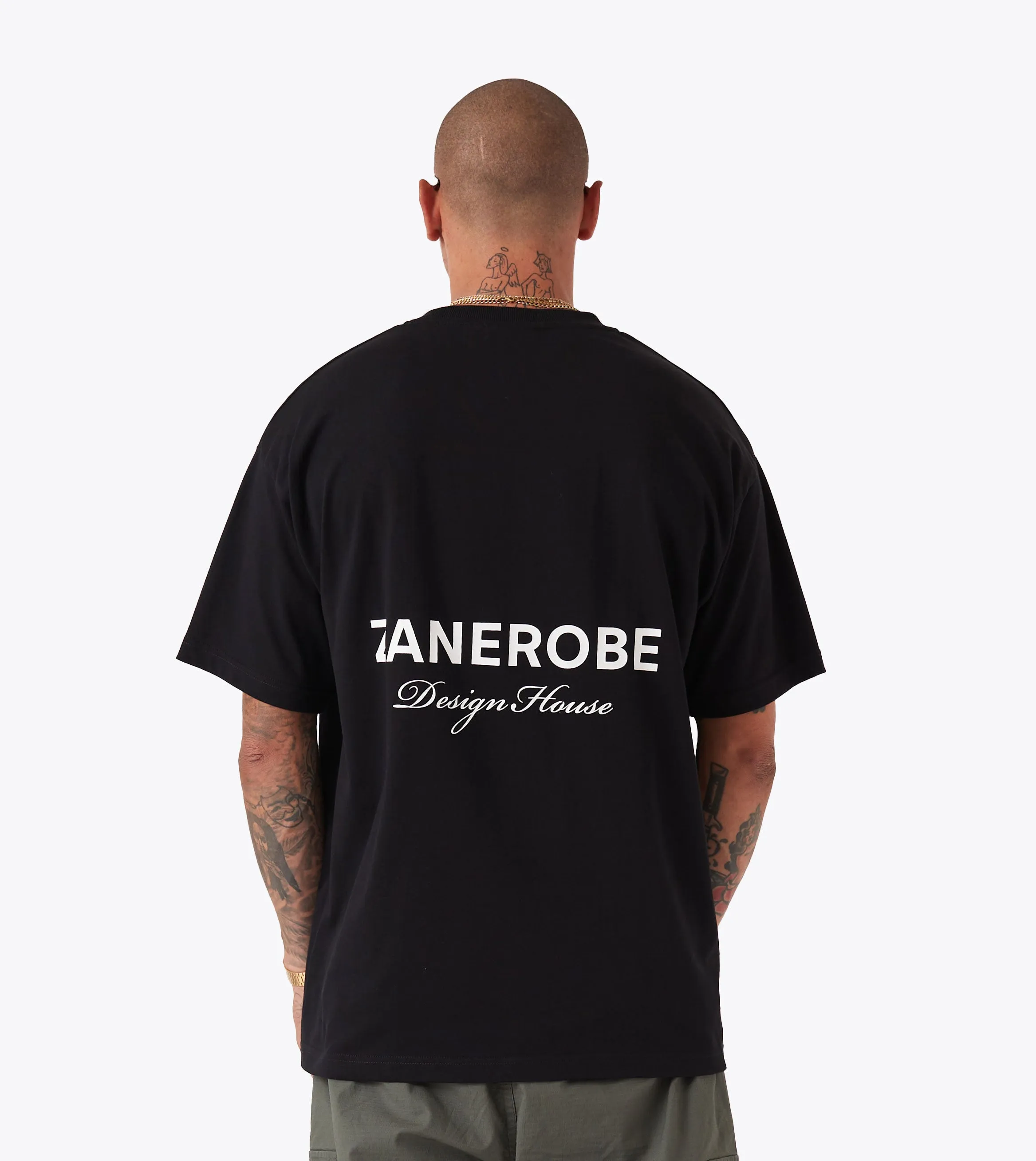 ZDH Box Tee Black Unisex style Fresh Outfit Style