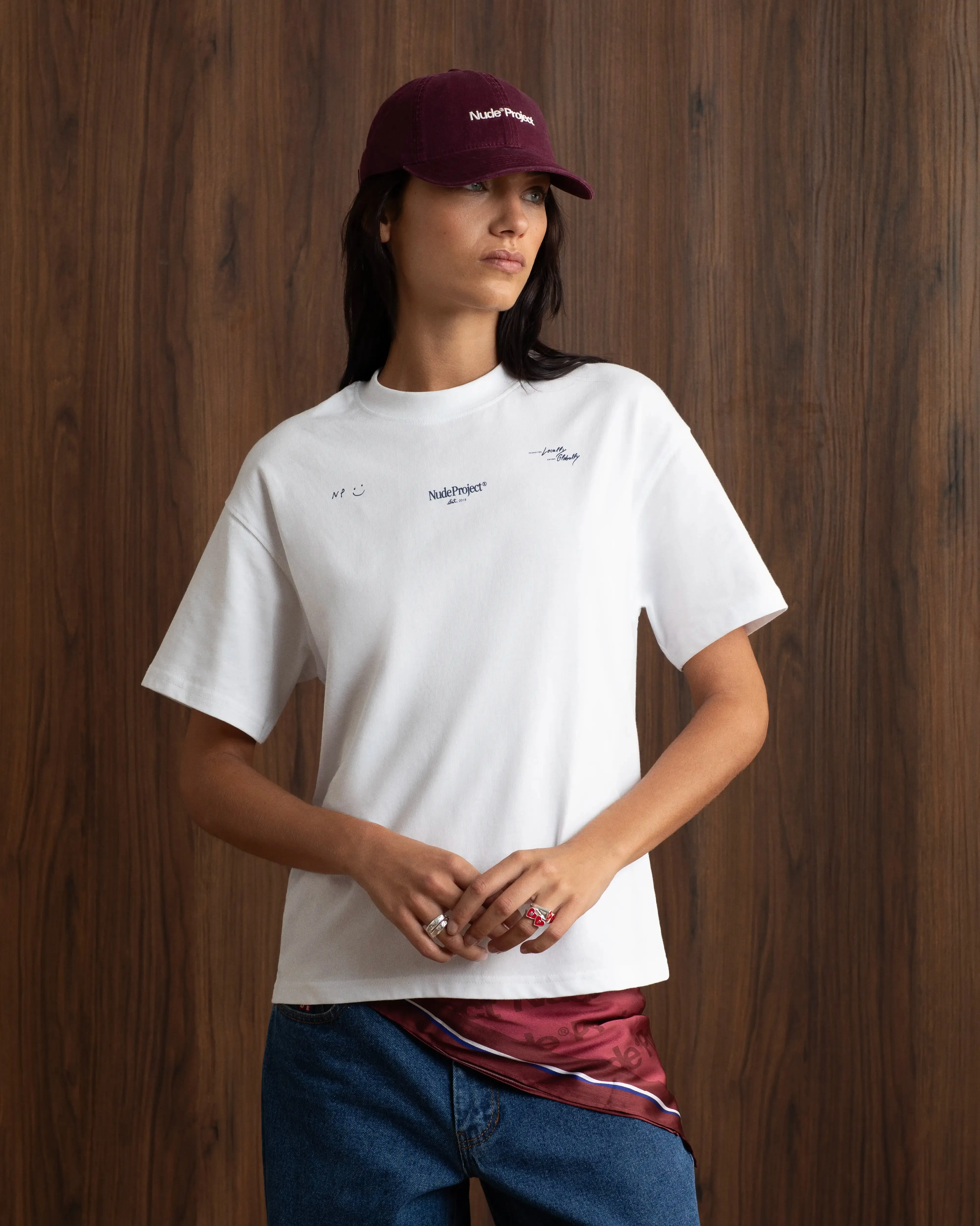 Global Soon Tee White Quick Dry Comfort Performance Wear