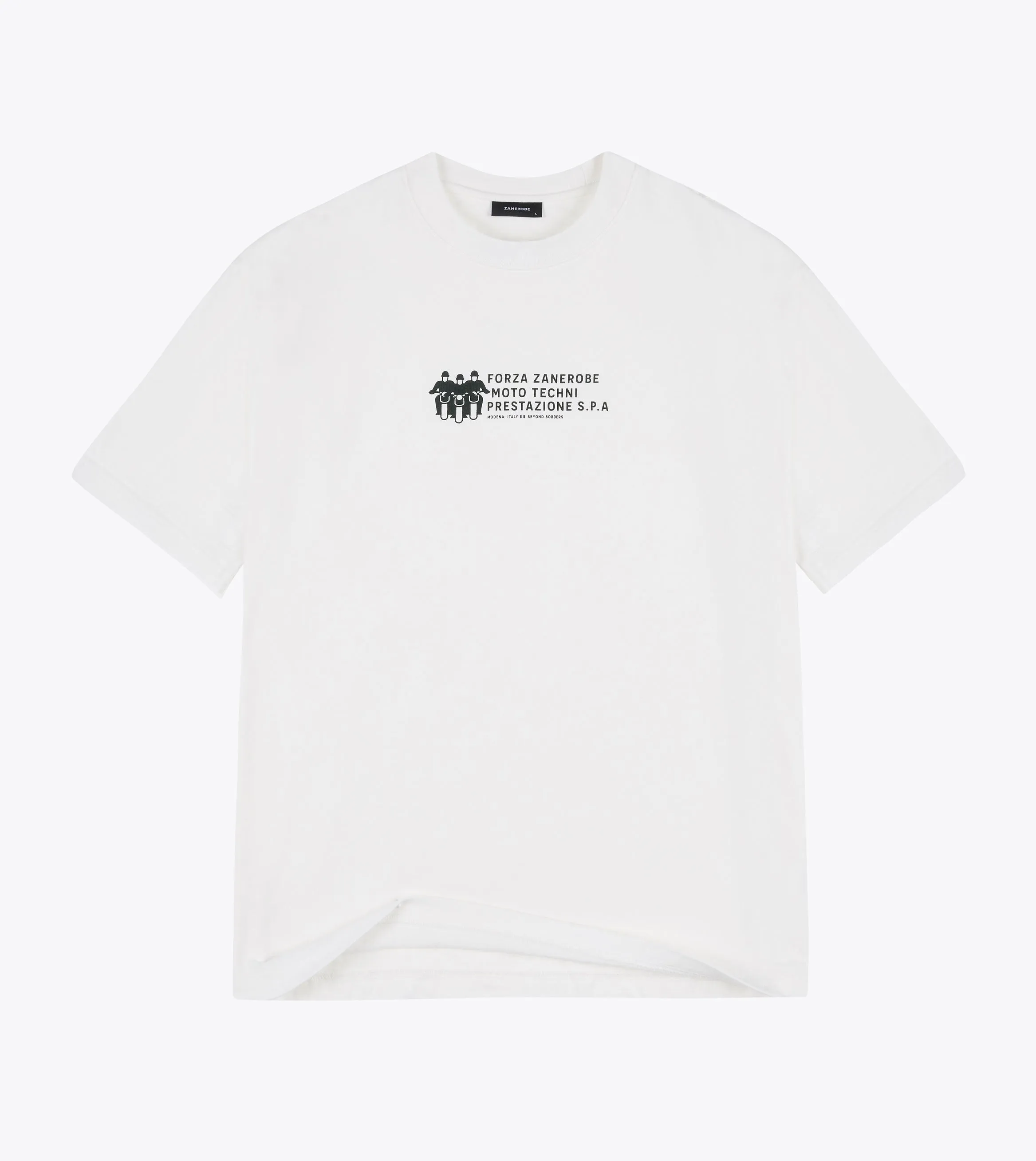 weekday wear Boat Neck Forza Box Tee Vintage White