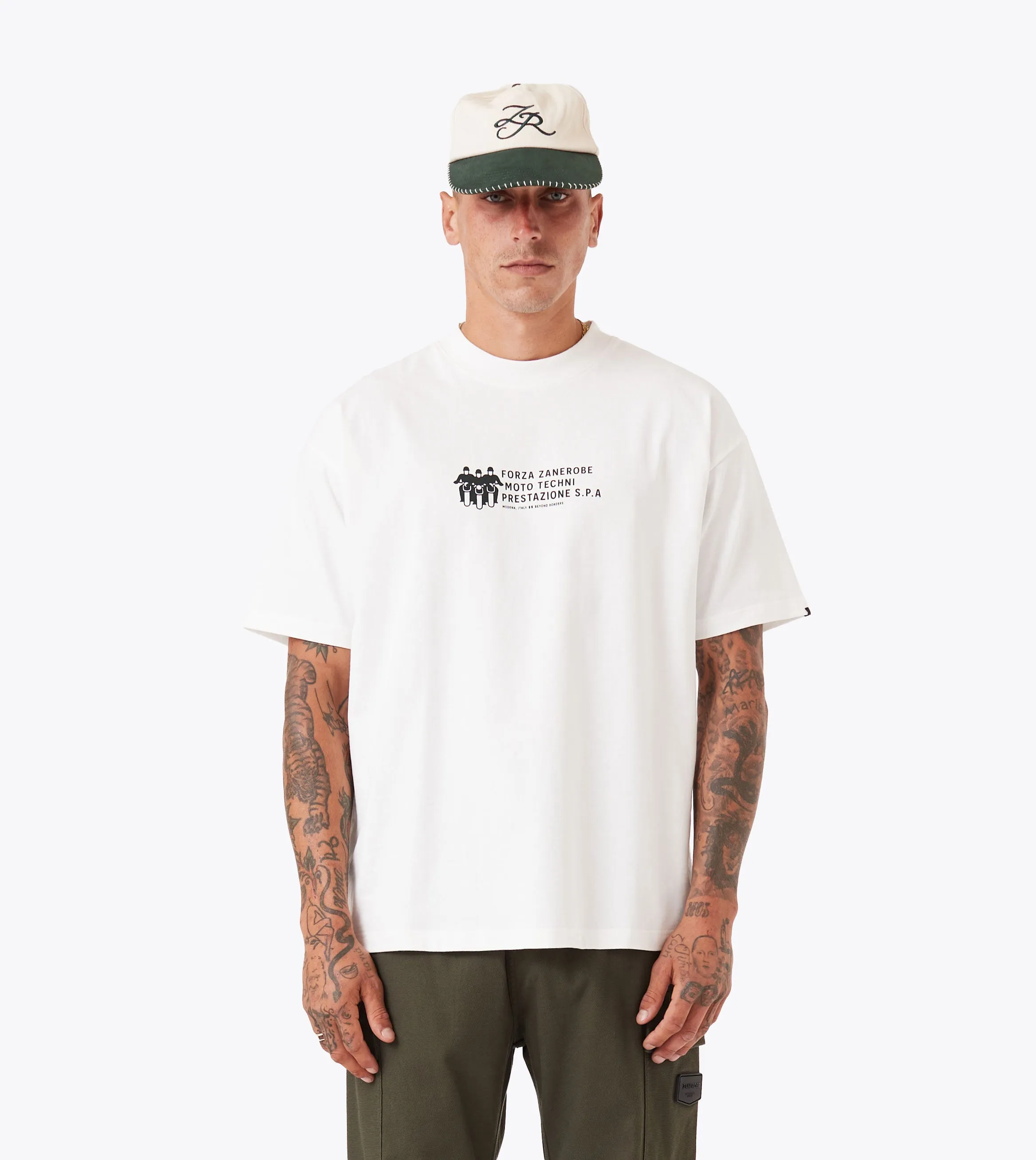 Performance Wear Forza Box Tee Vintage White