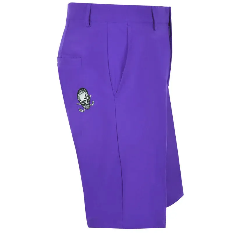 date night look Tattoo Golf: Men's OB ProCool Performance Golf Shorts - Purple